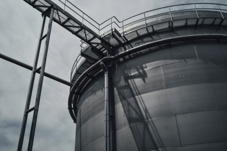 industrial wastewater site