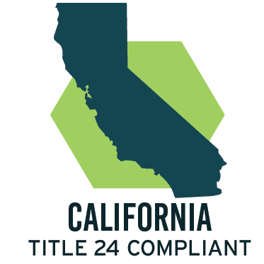 California Title 24 compliant badge