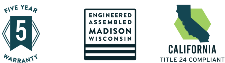 Warranty | Madison 
| Title 24 Compliant
